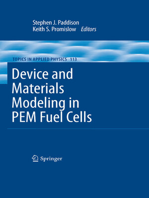 cover image of Device and Materials Modeling in PEM Fuel Cells